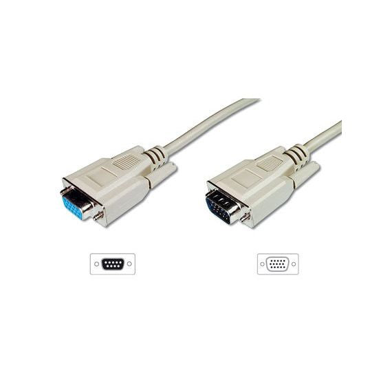 Cavo video VGA maschio-femmina 10m Cavo video VGA maschio-femmina 10m